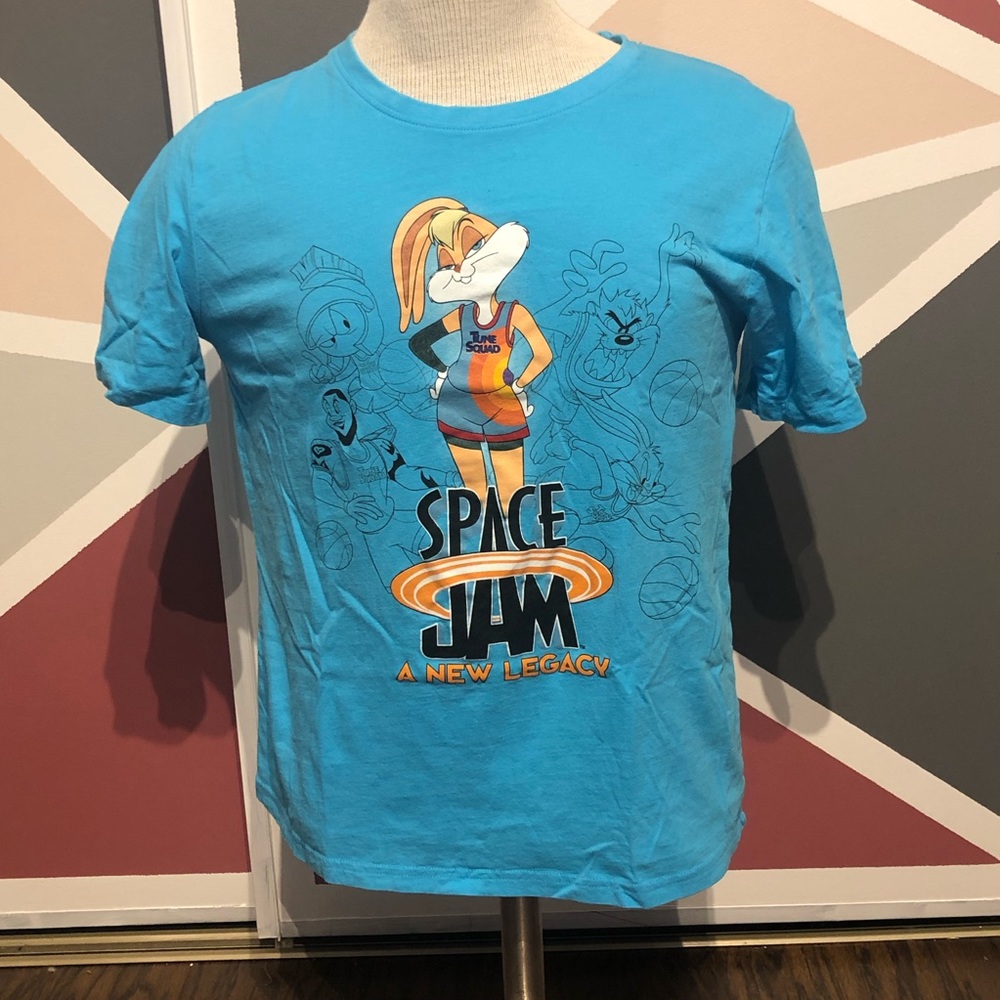 Space Jam youth tshirt size medium.